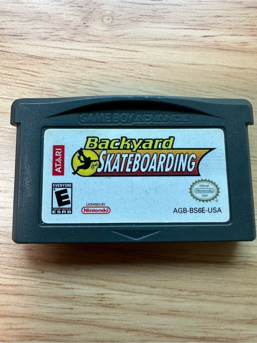 Nintendo Backyard Skateboarding Game Boy Advance Cartridge